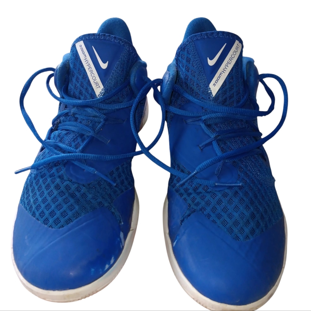 Nike Zoom Hypercourt Royal Blue Basketball/Volleyball Shoe- Womens Sz 11